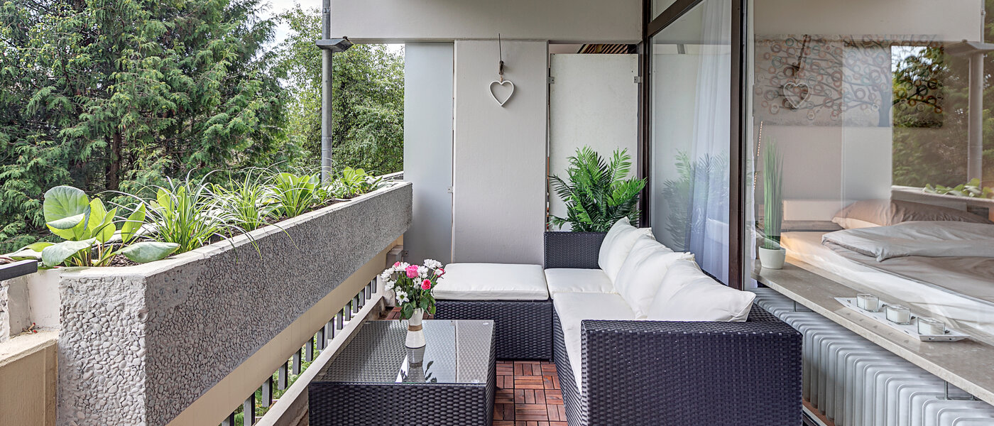 appartamento München Obermenzing 01 balcone 10663