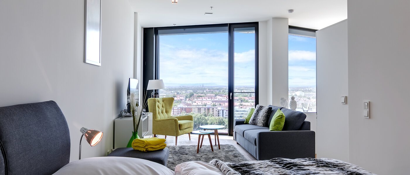 appartamento München Nymphenburg 02 zona notte 10684