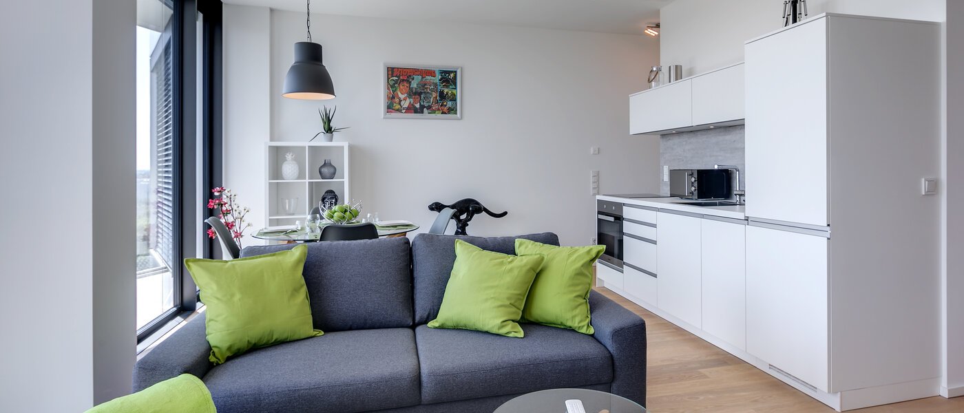 appartamento München Nymphenburg 03 soggiorno 10688