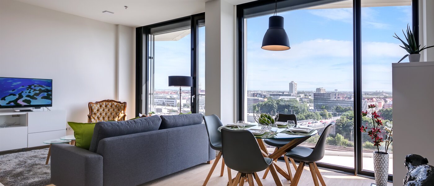 appartamento München Nymphenburg 04 soggiorno 10688