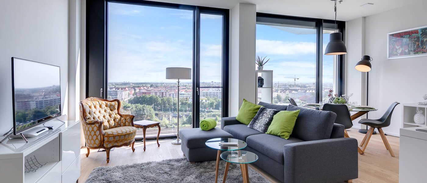 appartamento München Nymphenburg 01 soggiorno 10689