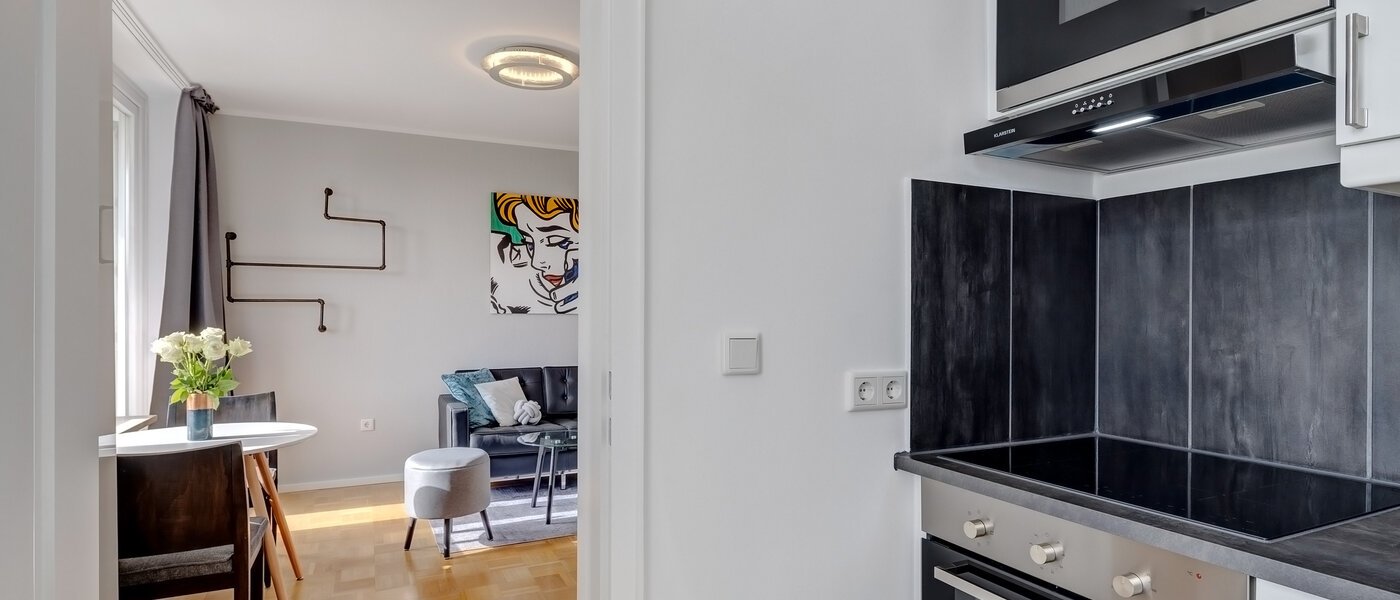 appartamento München Milbertshofen 03 cucina 10709