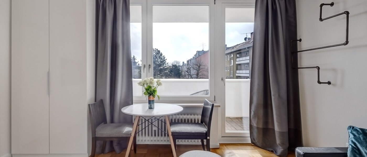 appartamento München Milbertshofen 03 zona living 10709