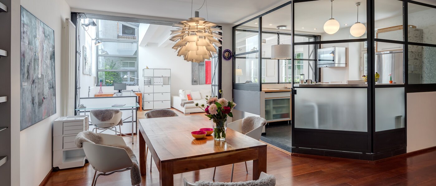 maisonette München Isarvorstadt 02 sala da pranzo 10712