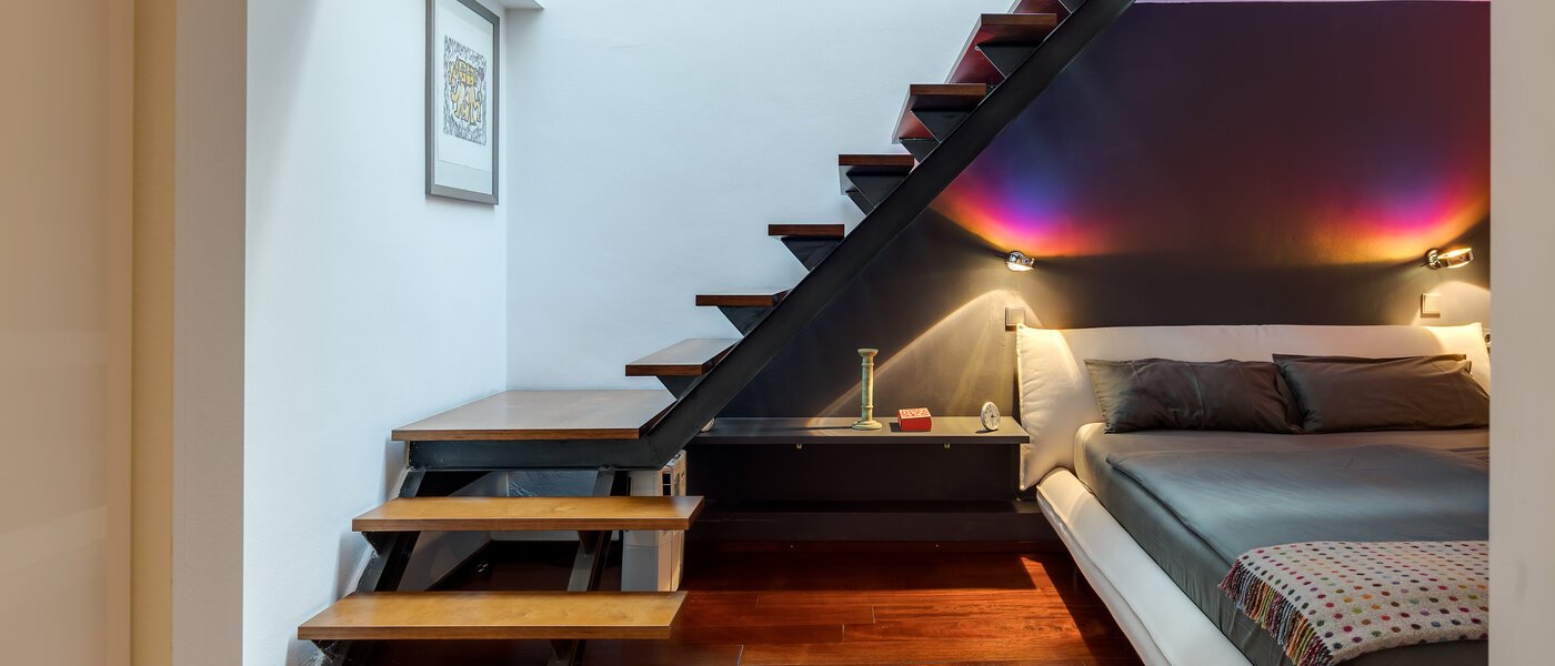 maisonette München Isarvorstadt 02 zona notte 10712