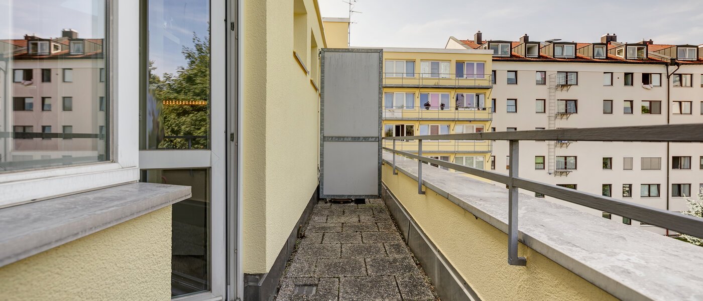 abitazione München Ramersdorf 01 balcone 10733