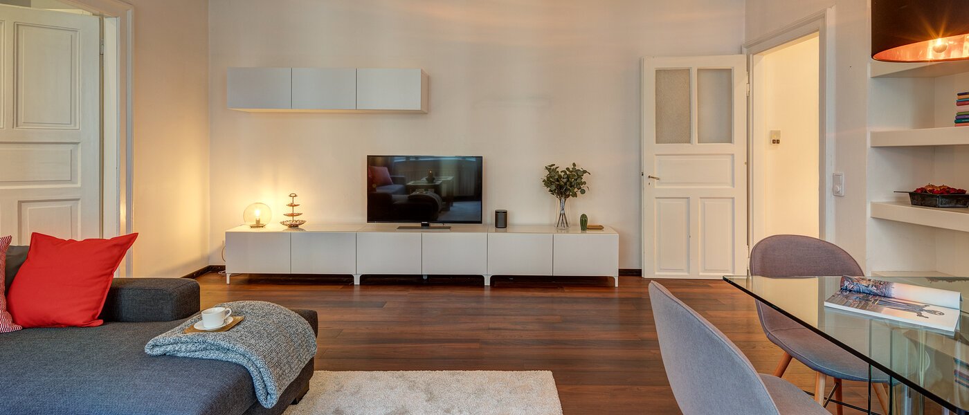 appartamento München Lehel 05 soggiorno 10748