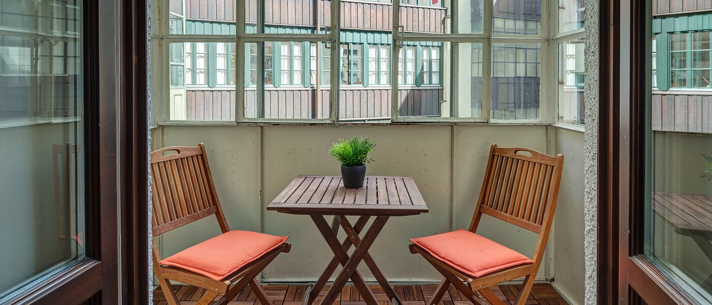 appartamento München Lehel 01 balcone 10748