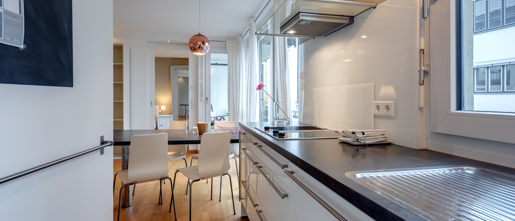 appartamento München Maxvorstadt 04 cucina 10752