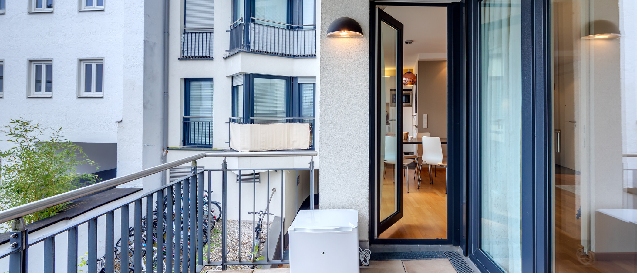 appartamento München Maxvorstadt 02 balcone 10752