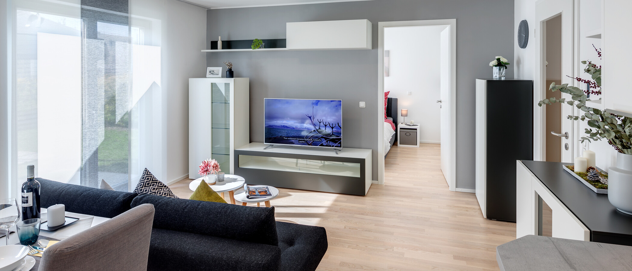 appartamento München Messestadt Riem 04 soggiorno 10766