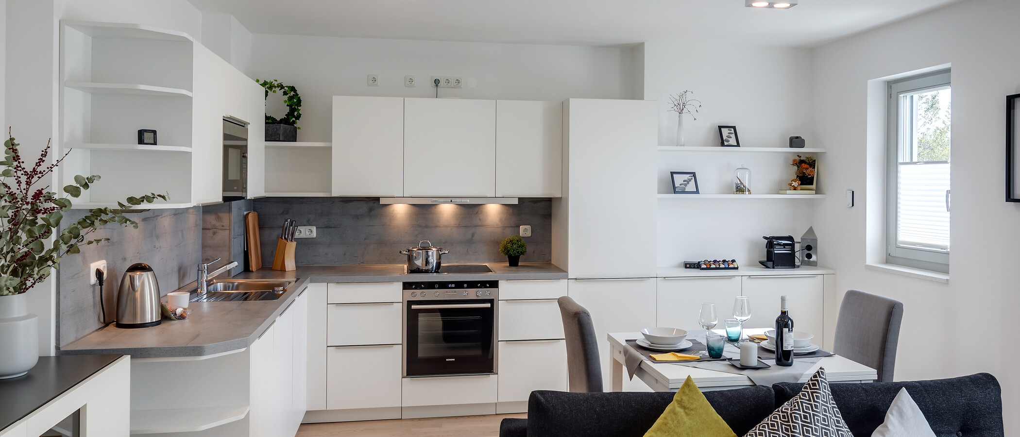 appartamento München Messestadt Riem 01 cucina 10766