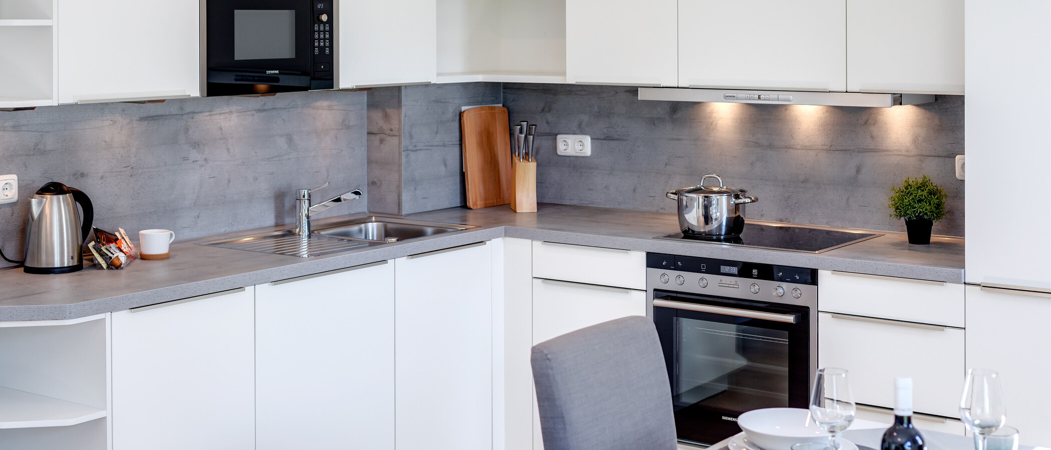 appartamento München Messestadt Riem 03 cucina 10766
