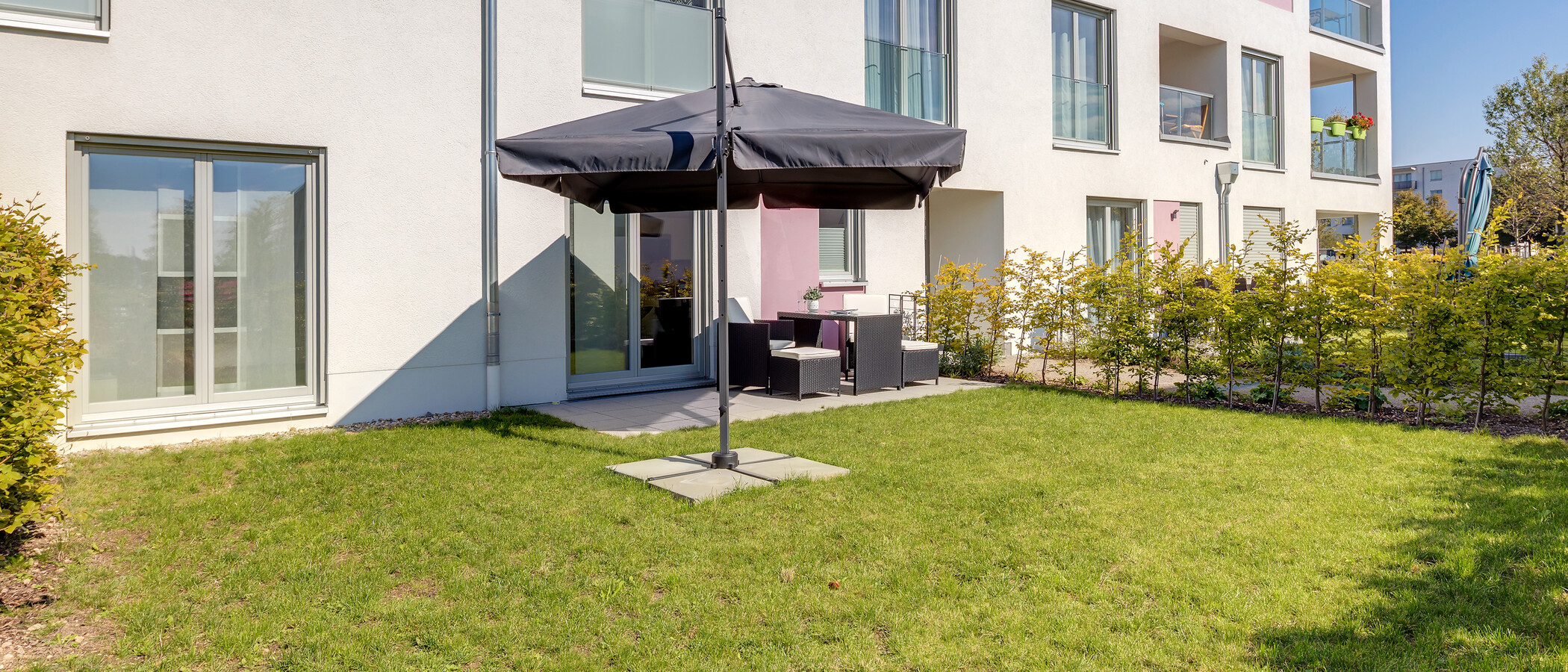 appartamento München Messestadt Riem 02 giardino 10766