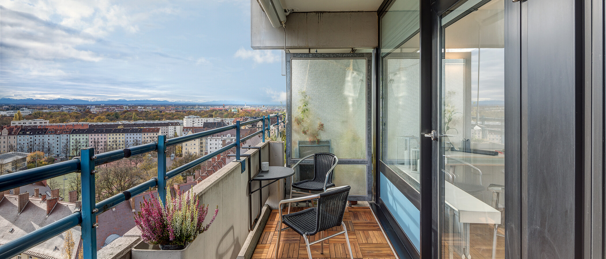 appartamento München Haidhausen 02 balcone 10769