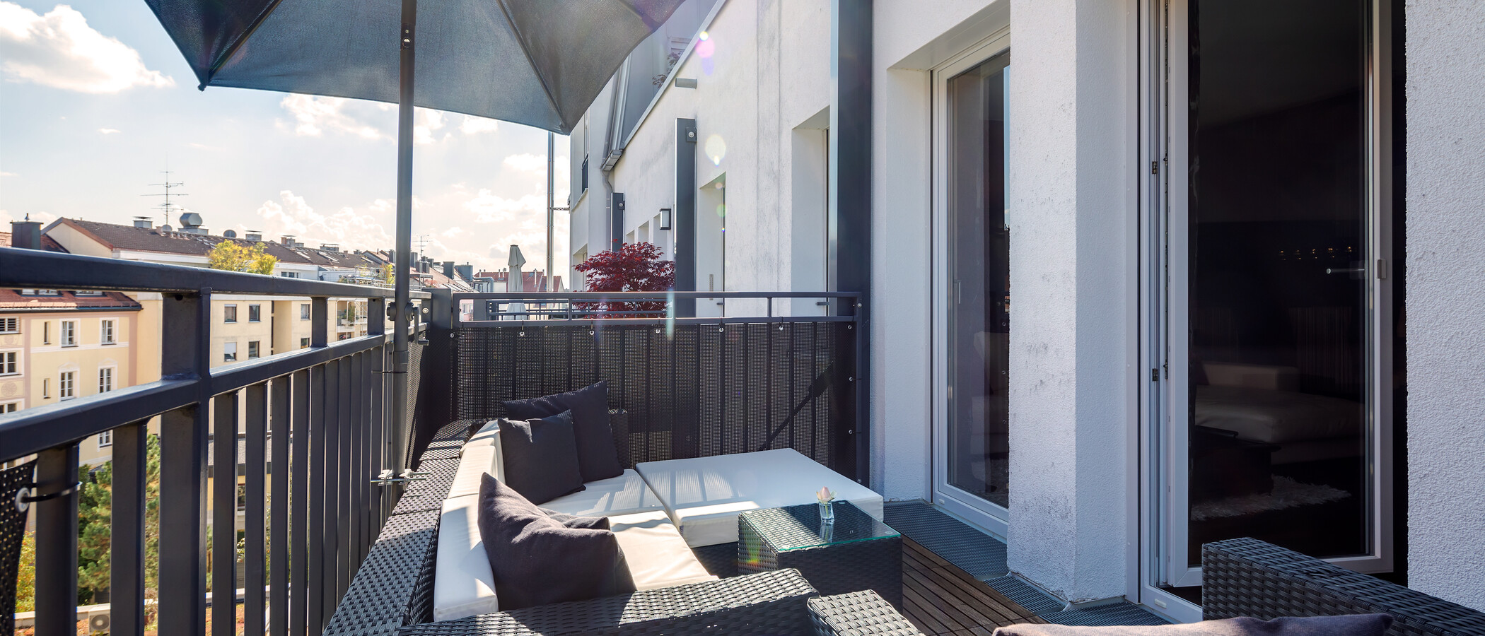 appartamento München Isarvorstadt 02 balcone 10770