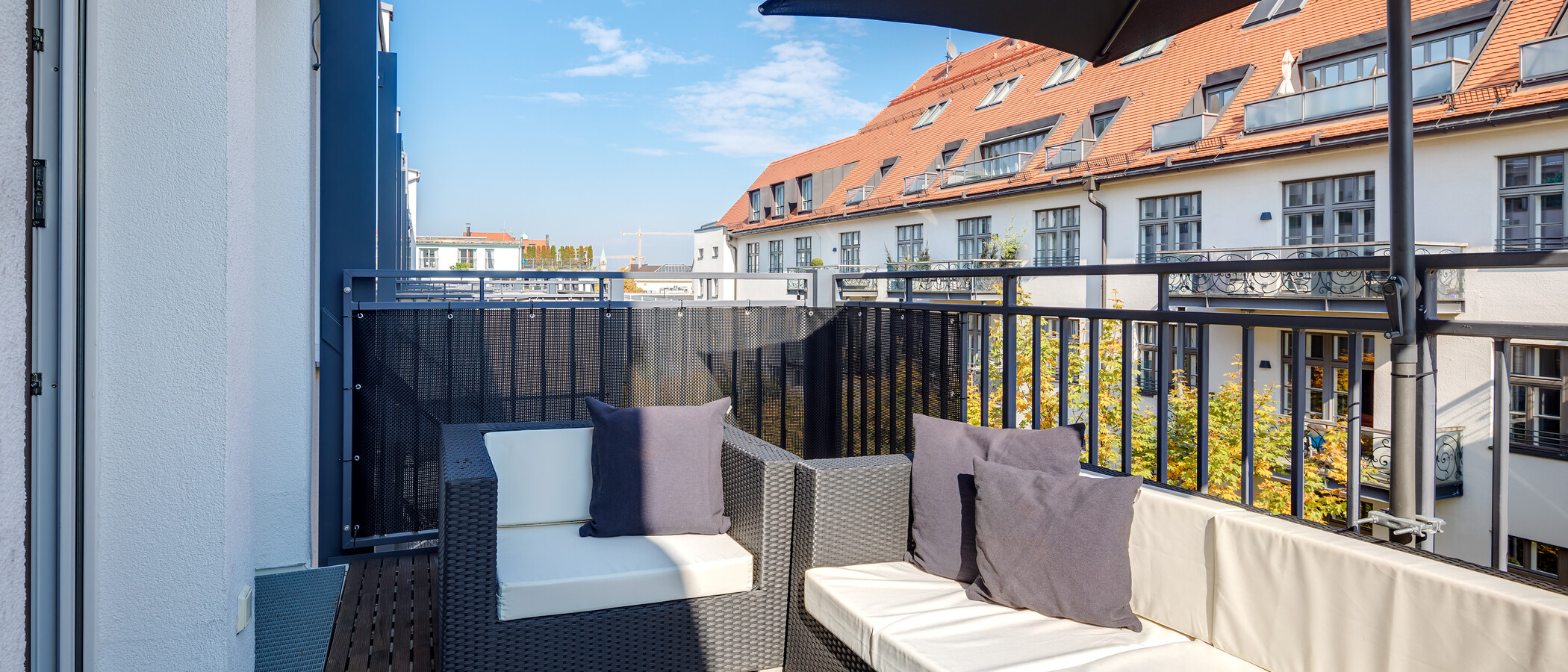 appartamento München Isarvorstadt 03 balcone 10770