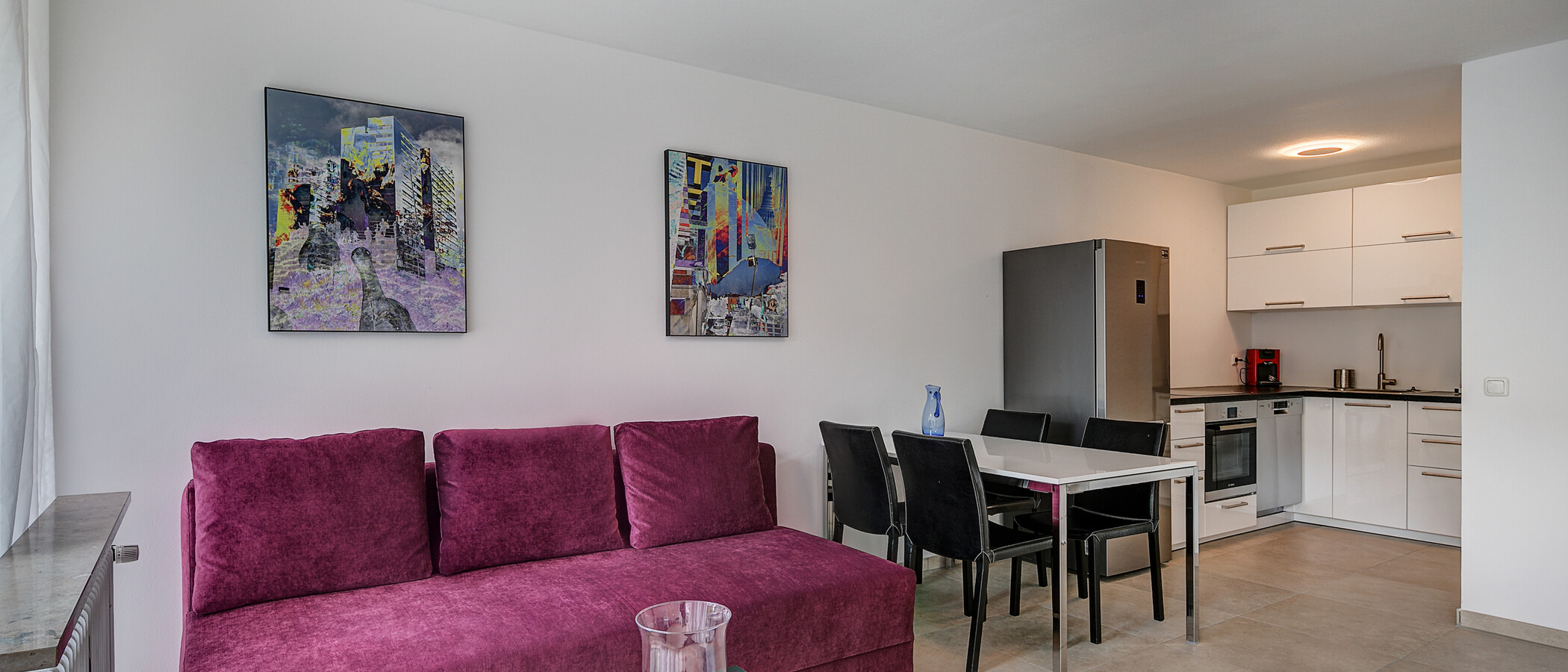 appartamento München Neuhausen 03 soggiorno 10774
