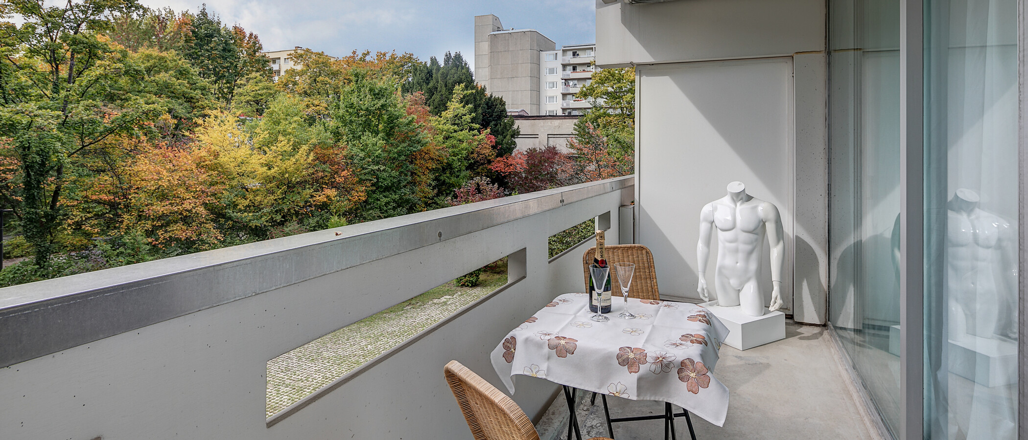appartamento München Neuhausen 01 balcone 10774