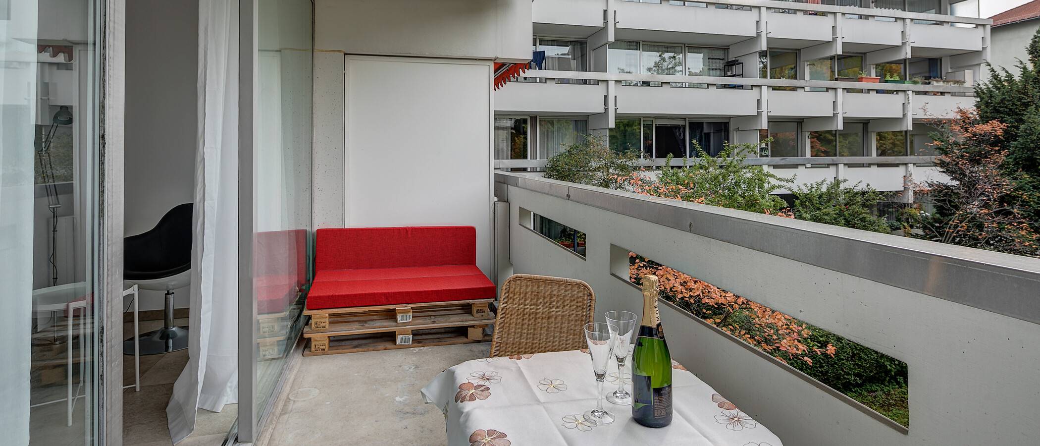 appartamento München Neuhausen 02 balcone 10774