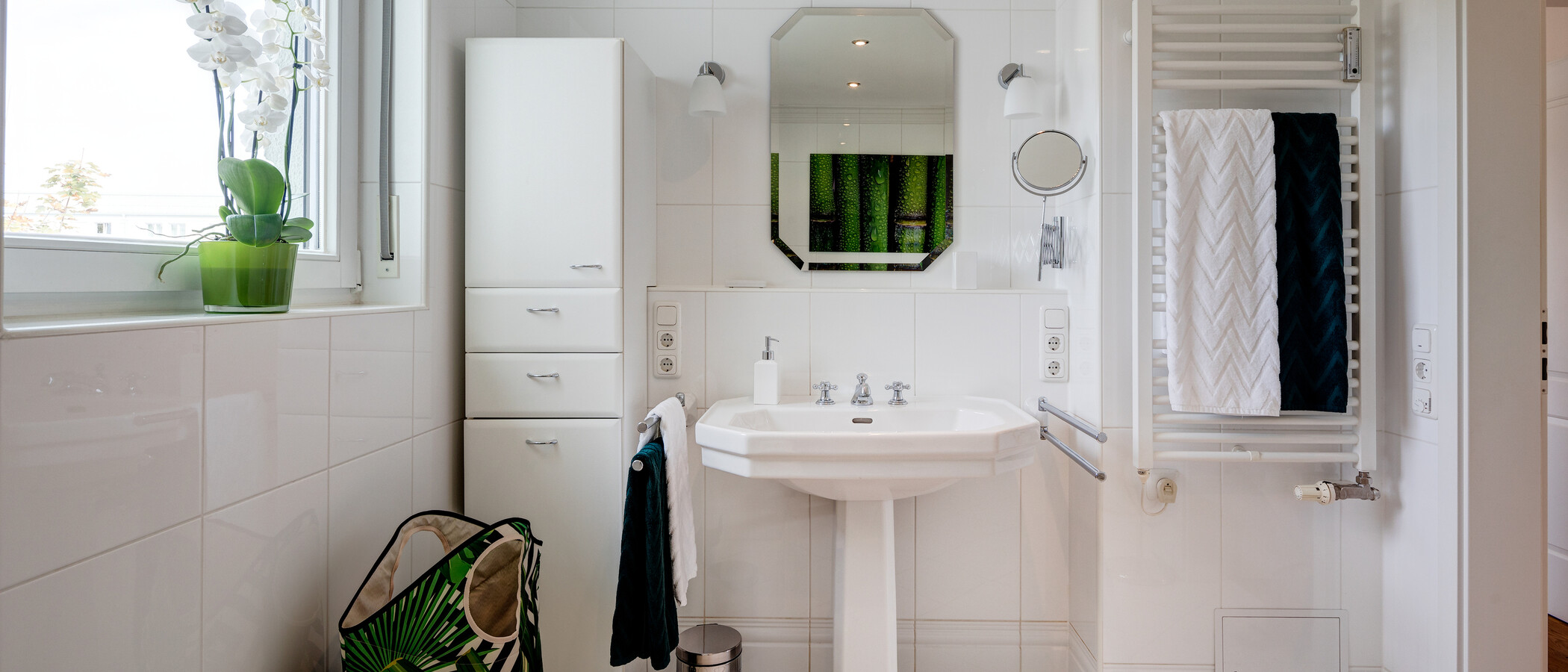 attico con terrazzo München Bogenhausen 03 bagno 10781