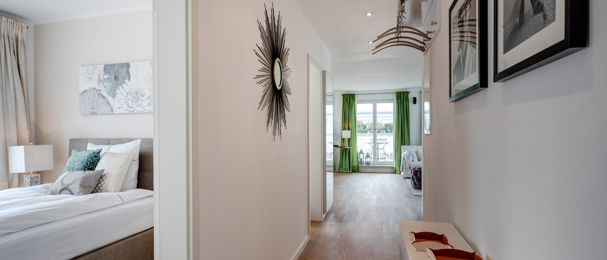 attico con terrazzo München Bogenhausen 01 ingresso/corridioio 10781