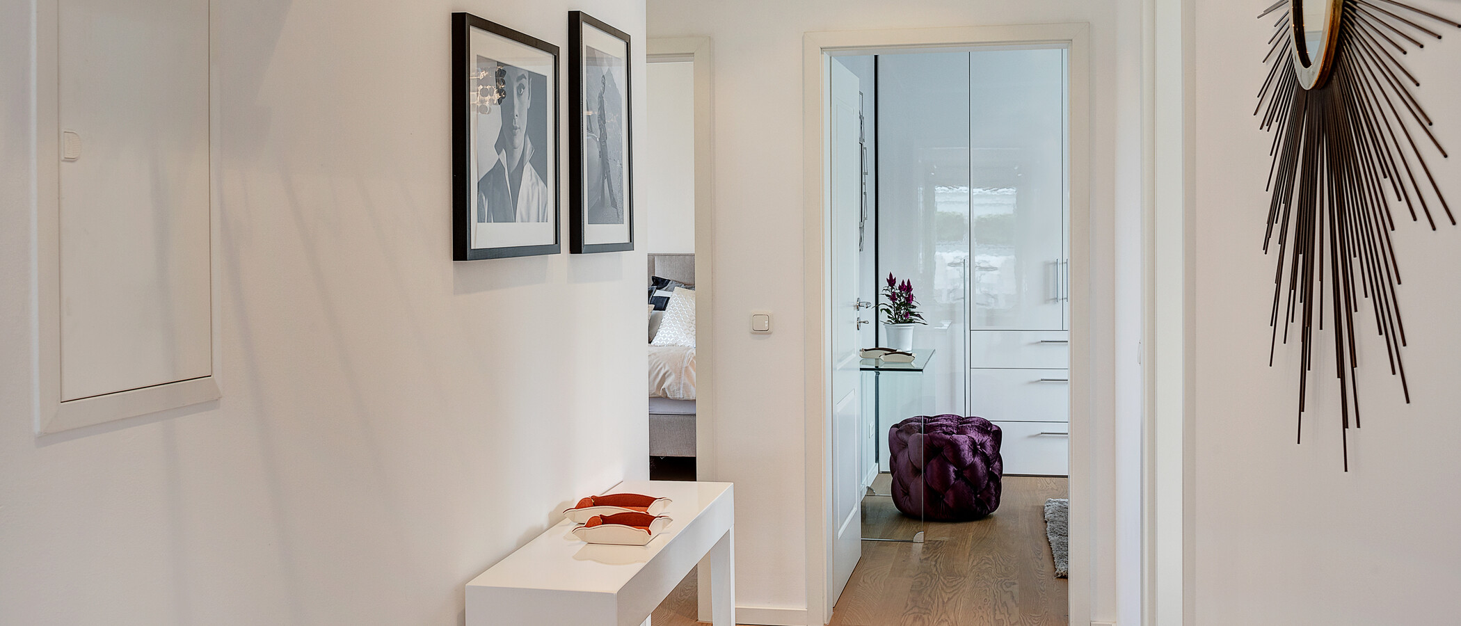 attico con terrazzo München Bogenhausen 03 ingresso/corridioio 10781