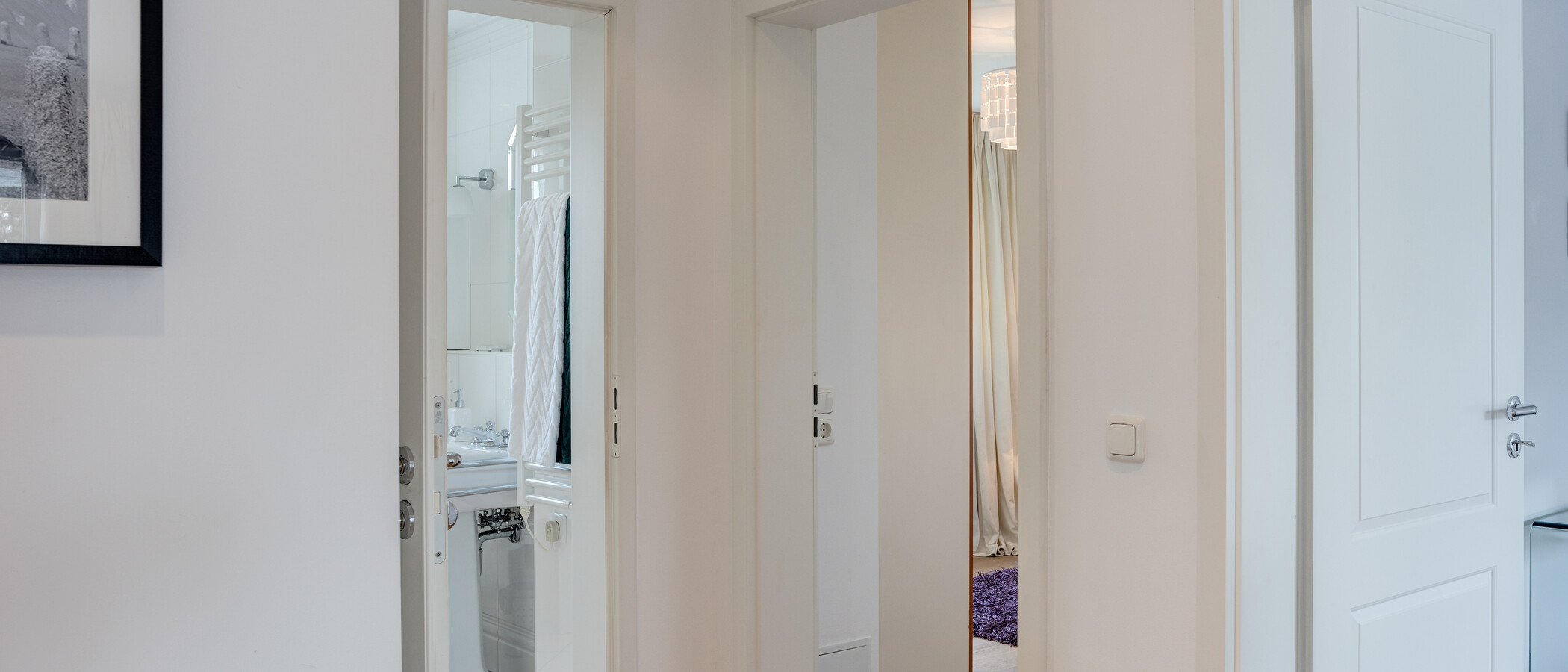 attico con terrazzo München Bogenhausen 04 ingresso/corridioio 10781