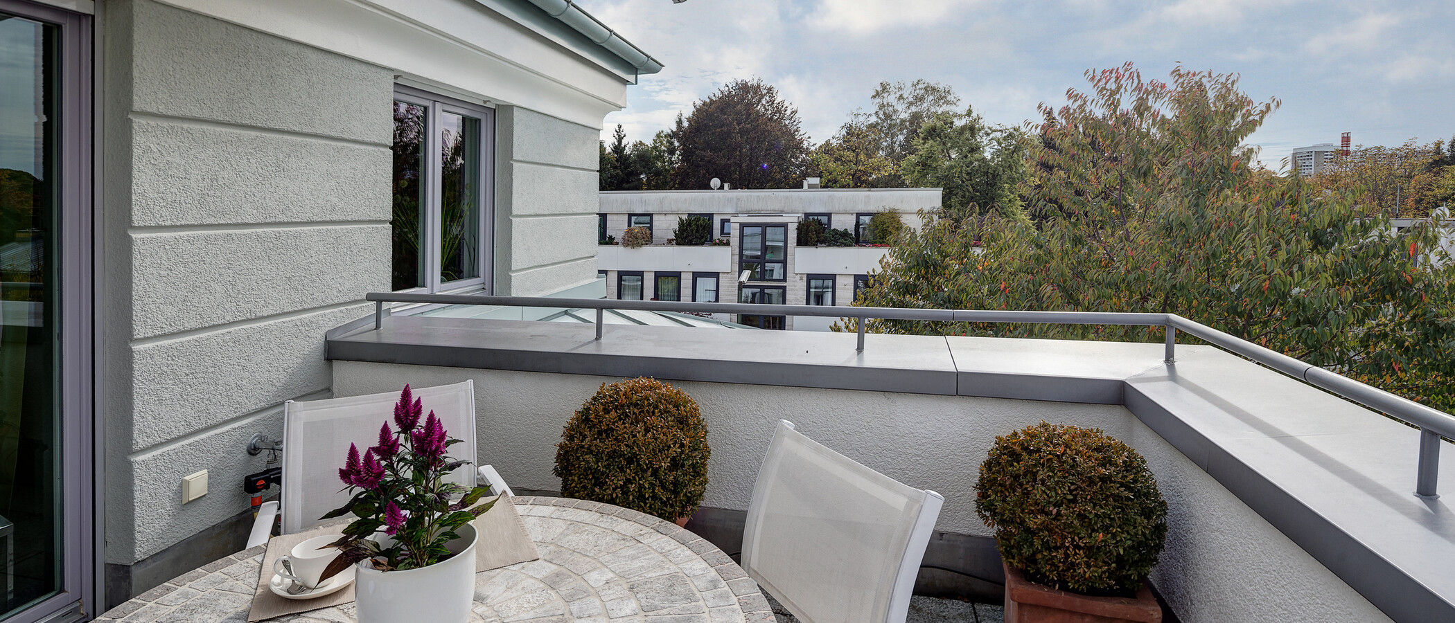 attico con terrazzo München Bogenhausen 04 terrazza 10781