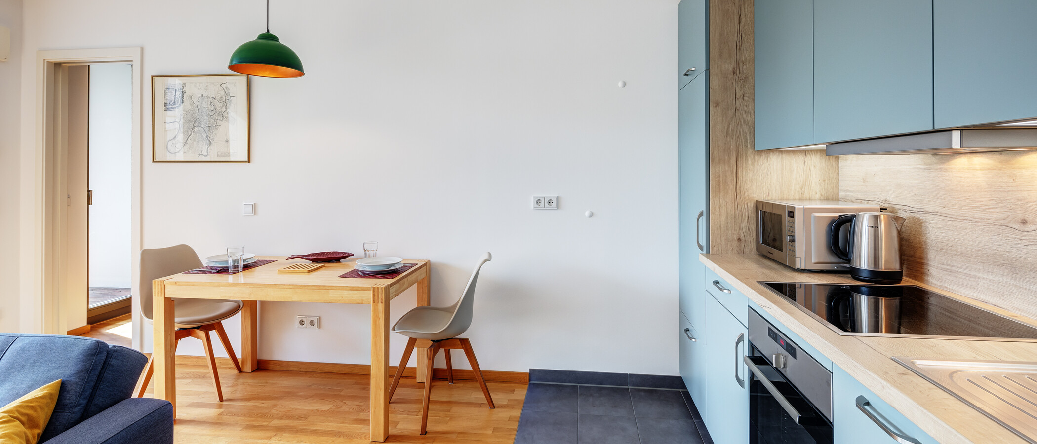 appartamento München Schwabing - Domagkpark 03 cucina 10791