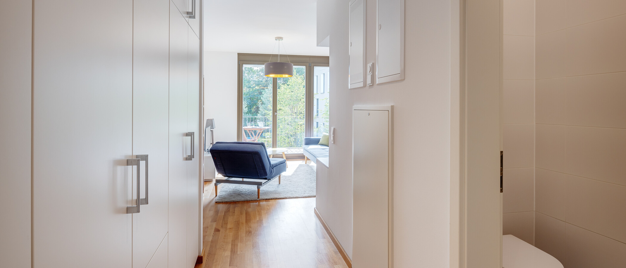 appartamento München Schwabing - Domagkpark 01 ingresso/corridioio 10791