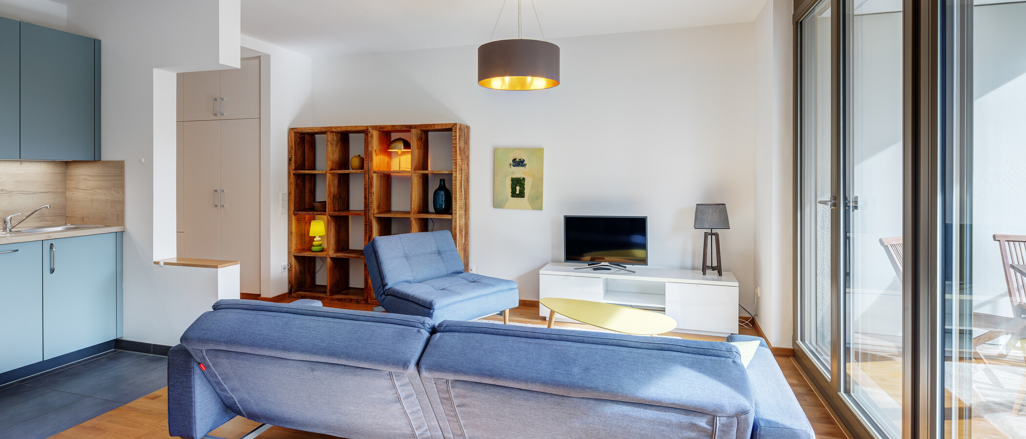 appartamento München Schwabing - Domagkpark 04 zona living 10791