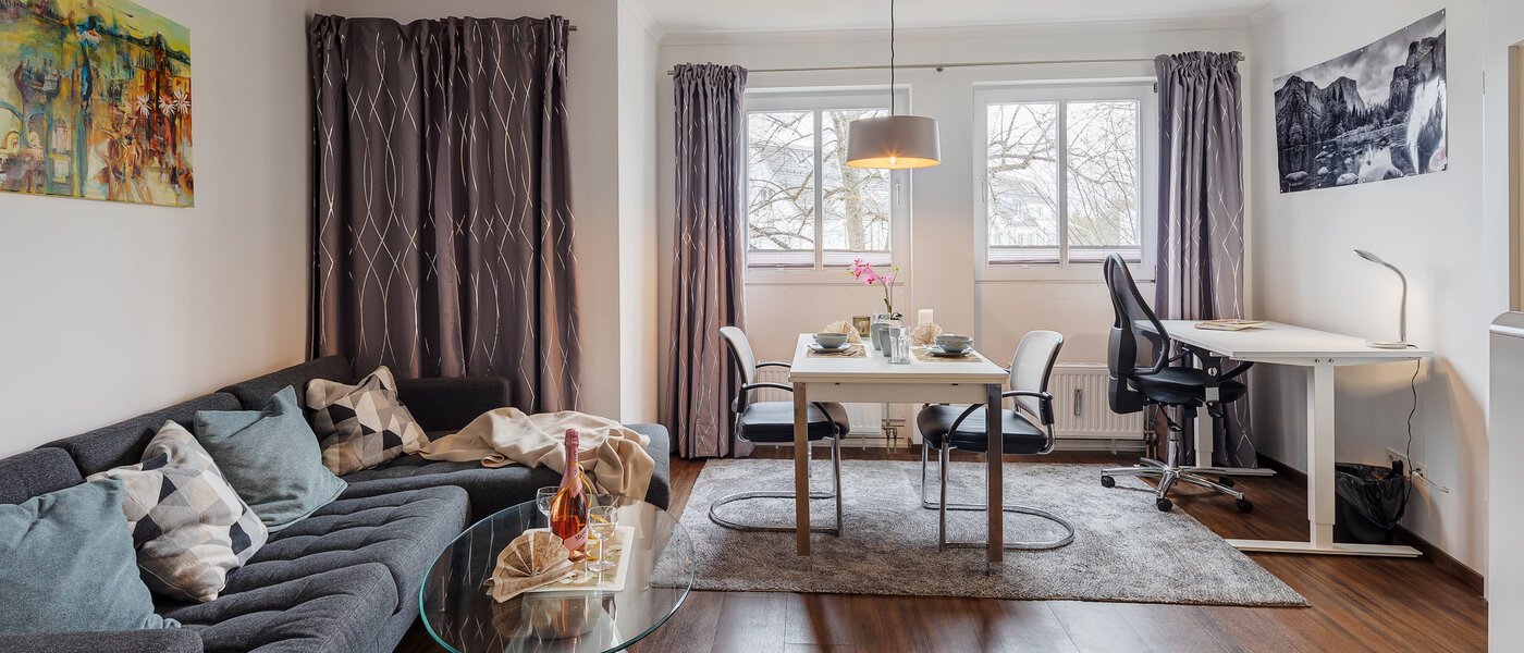 appartamento München Denning 02 zona living 10800