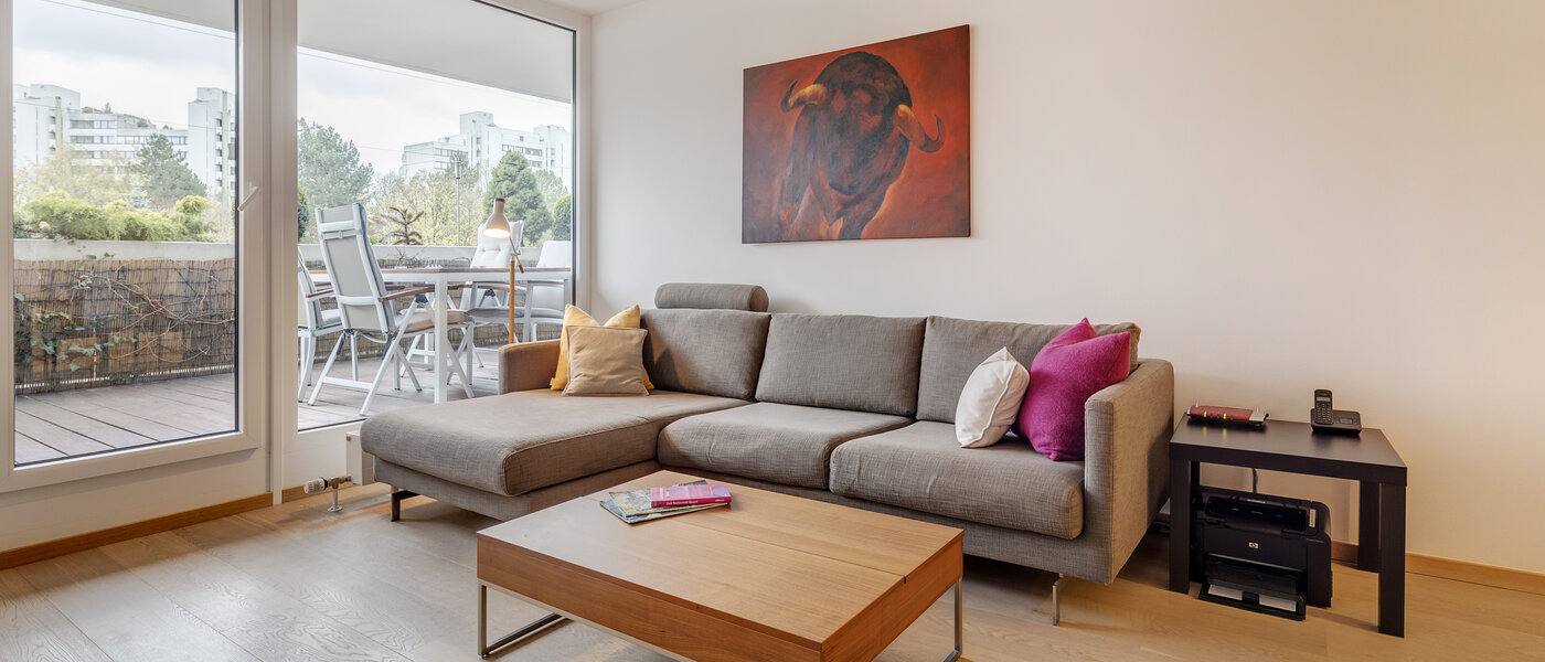 appartamento München Olympiadorf 02 soggiorno 10807