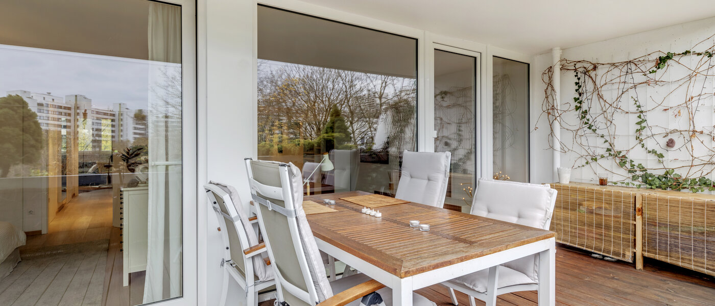 appartamento München Olympiadorf 01 terrazza 10807