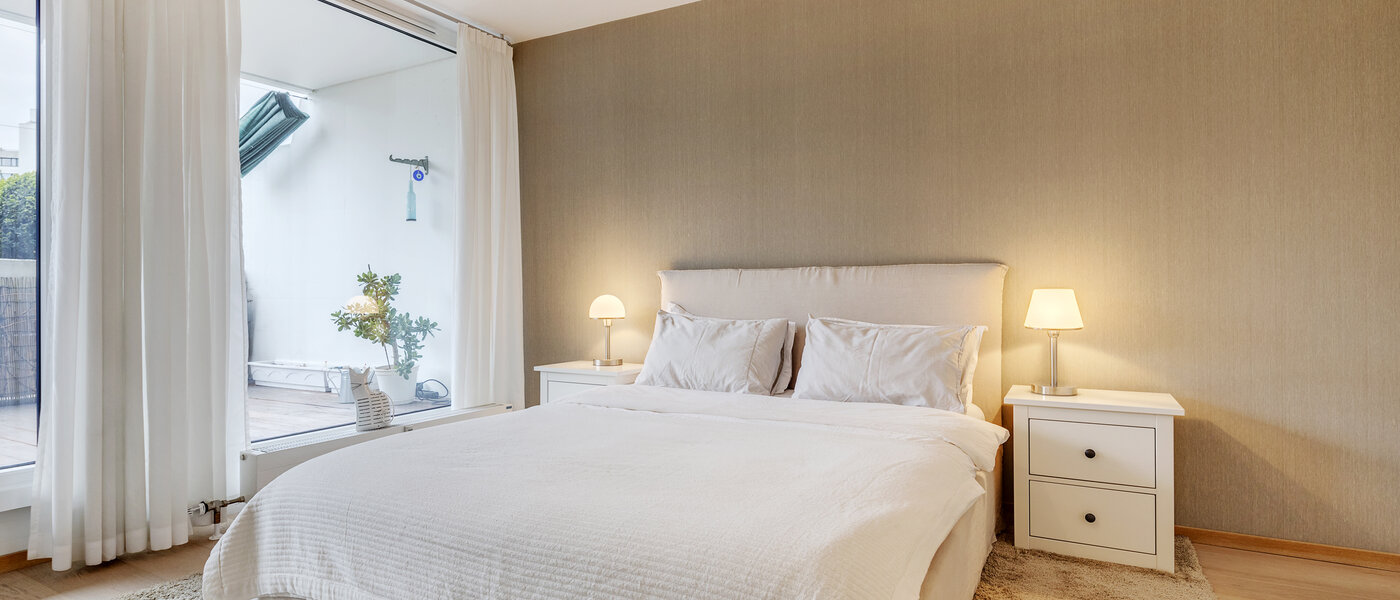 appartamento München Olympiadorf 01 zona notte 10807