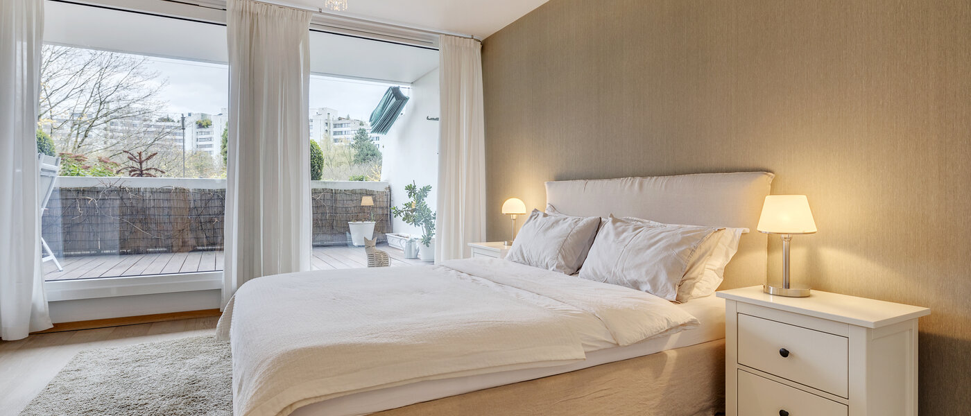 appartamento München Olympiadorf 02 zona notte 10807