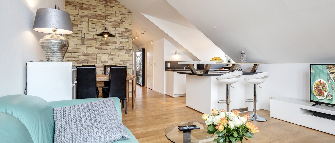 attico München Denning 01 soggiorno 10809