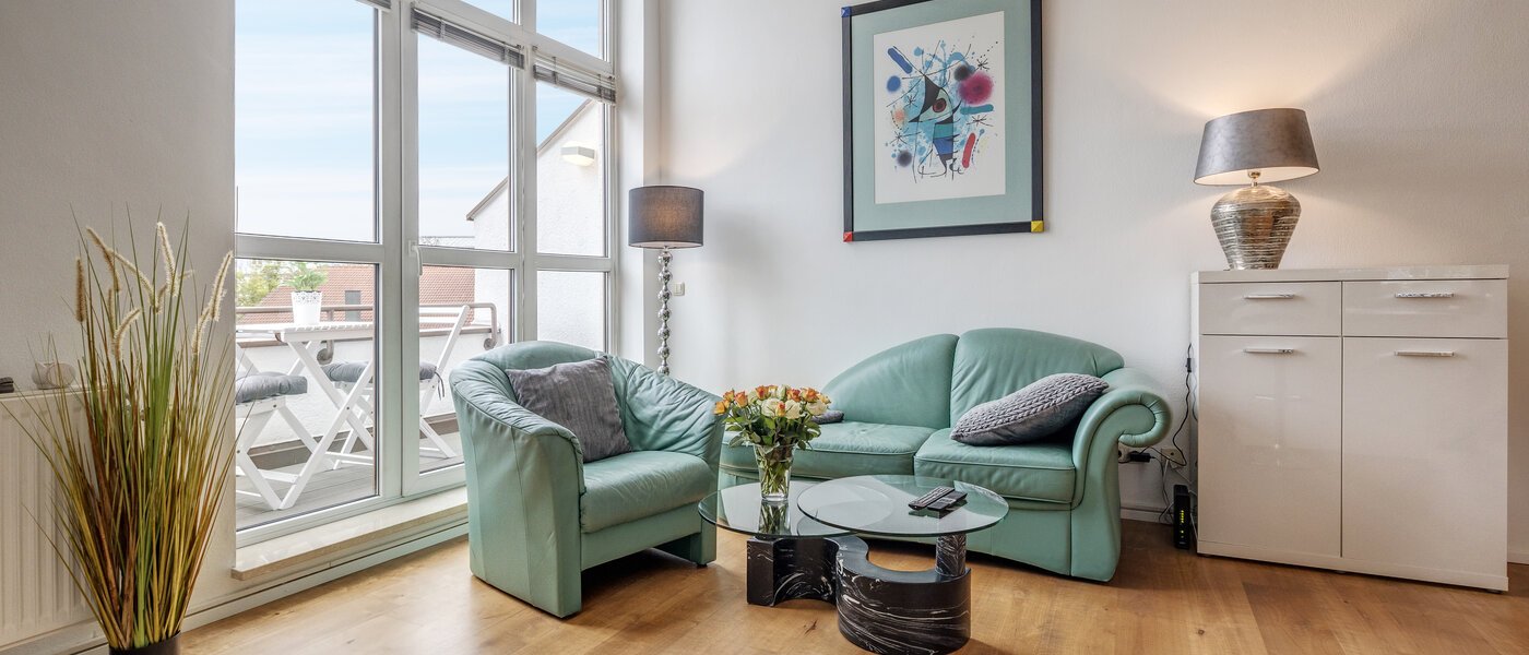 attico München Denning 04 soggiorno 10809