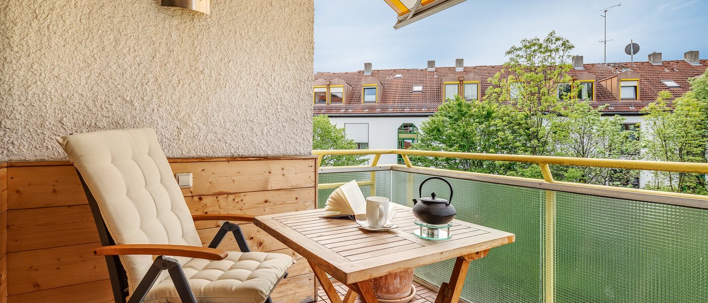 appartamento München Sendling 01 balcone 10820
