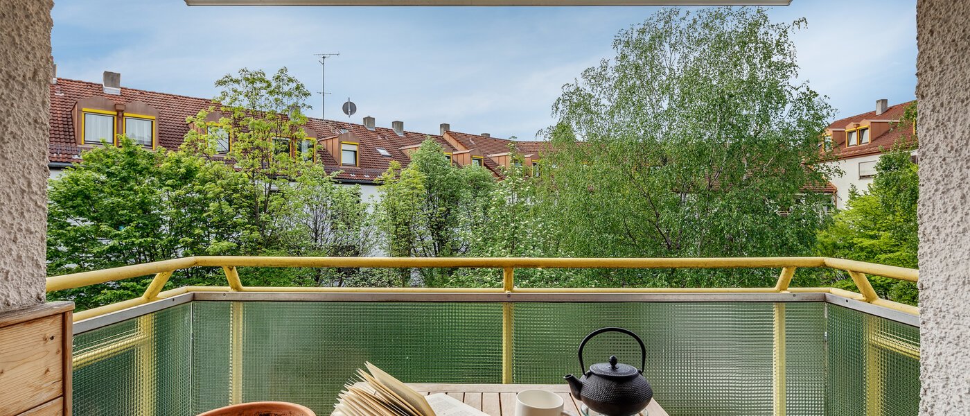 appartamento München Sendling 02 balcone 10820