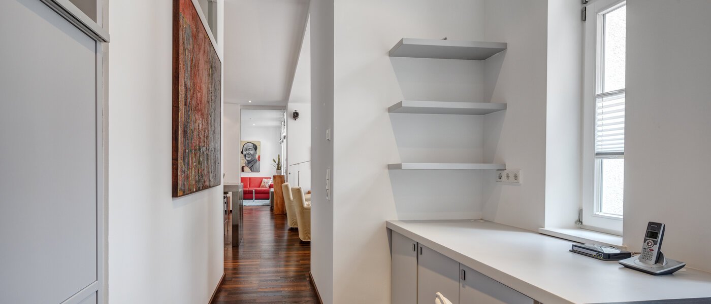 appartamento München Bogenhausen 02 zona ufficio 10830