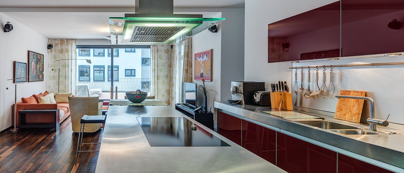 appartamento München Bogenhausen 03 cucina 10830