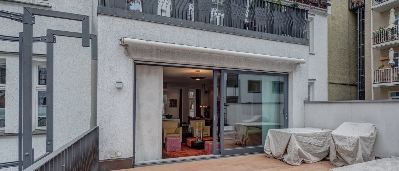 appartamento München Bogenhausen 02 terrazza 10830