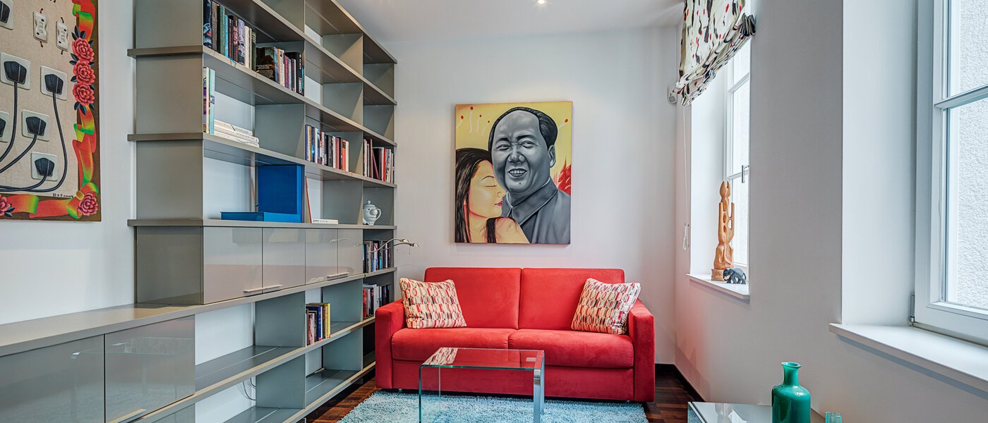 appartamento München Bogenhausen 01 camera per gli ospiti 10830