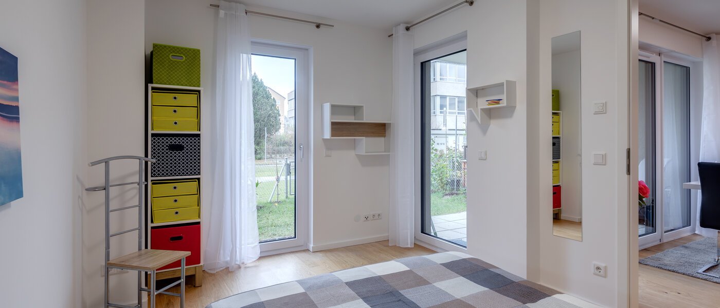 appartamento München Parkstadt Bogenhausen 02 zona notte 10839