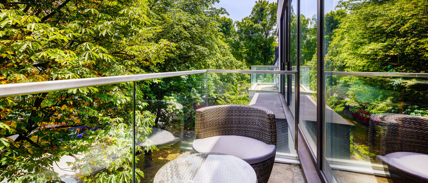 appartamento München Nymphenburg 02 balcone 10849