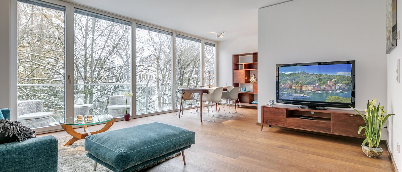 appartamento München Nymphenburg 02 soggiorno 10849