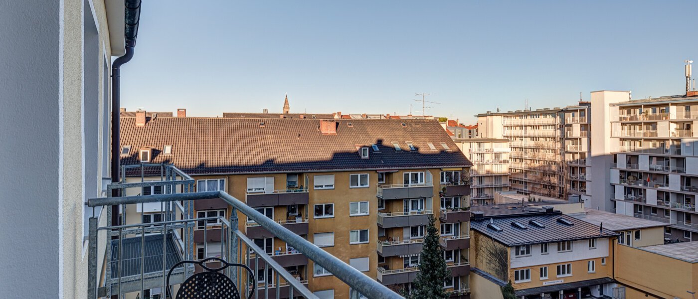 appartamento München Schwabing (links der Leopoldstraße) 01 balcone 10852