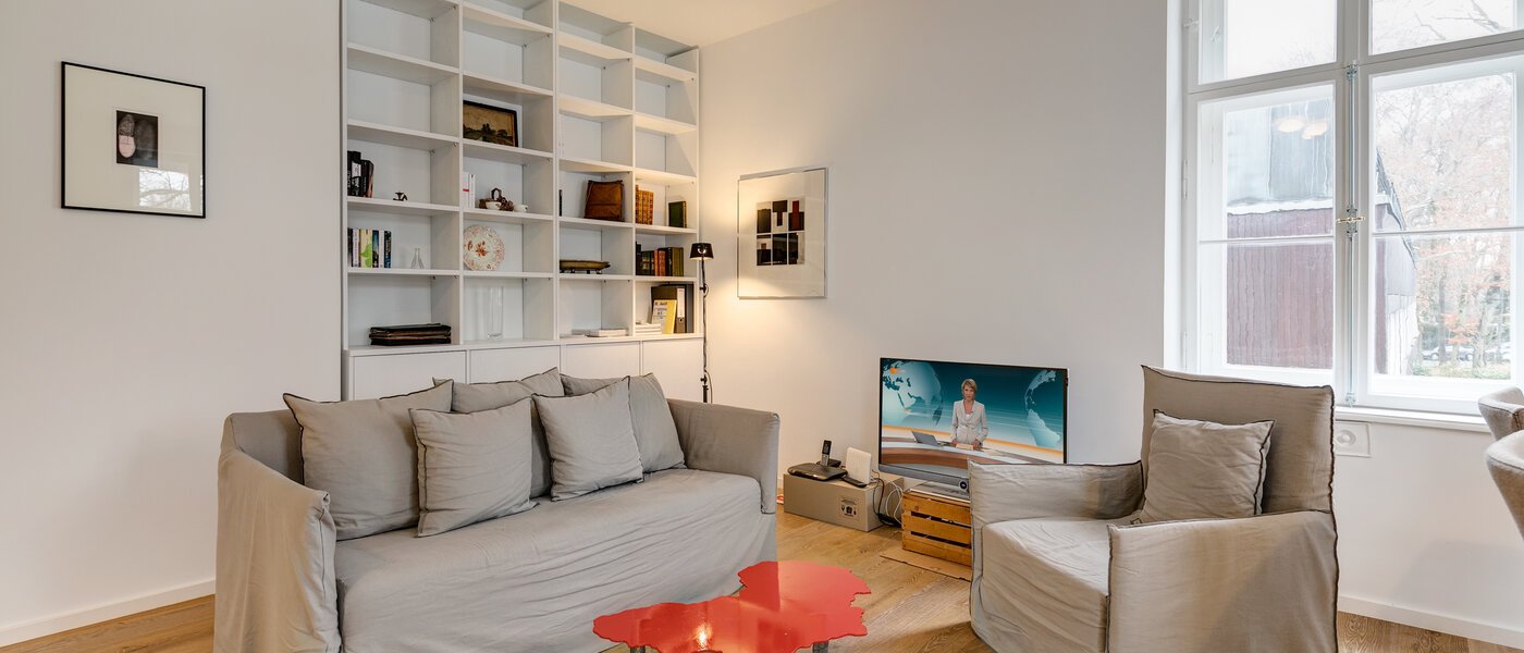 appartamento München Nymphenburg-Gern 05 soggiorno 10861